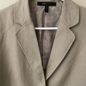 BCBG Max Azria tan Blazer size M